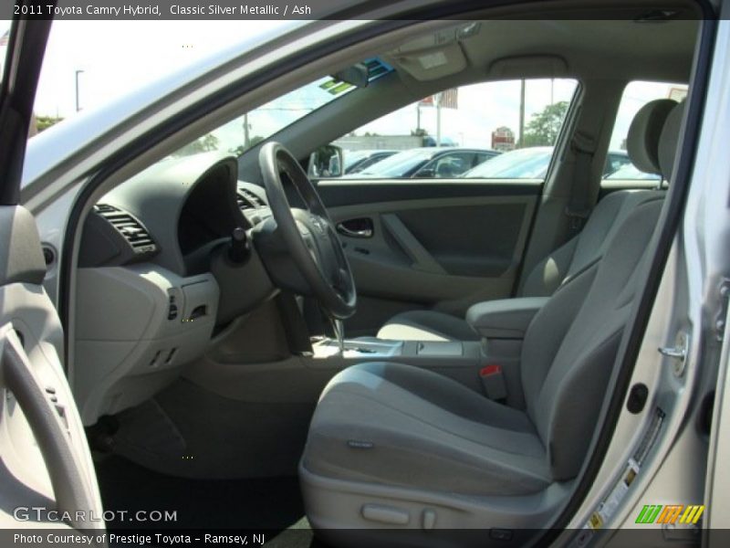 Classic Silver Metallic / Ash 2011 Toyota Camry Hybrid