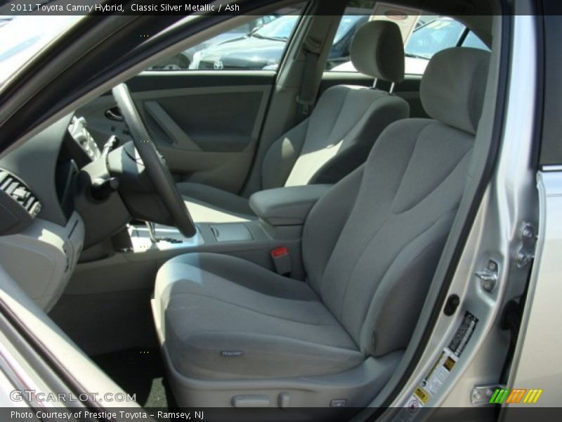 Classic Silver Metallic / Ash 2011 Toyota Camry Hybrid