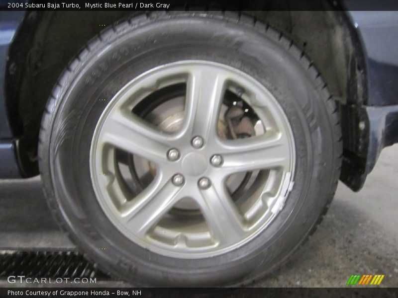 Mystic Blue Pearl / Dark Gray 2004 Subaru Baja Turbo