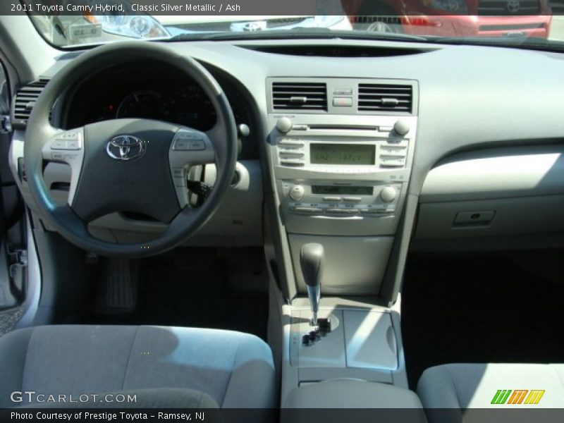 Classic Silver Metallic / Ash 2011 Toyota Camry Hybrid