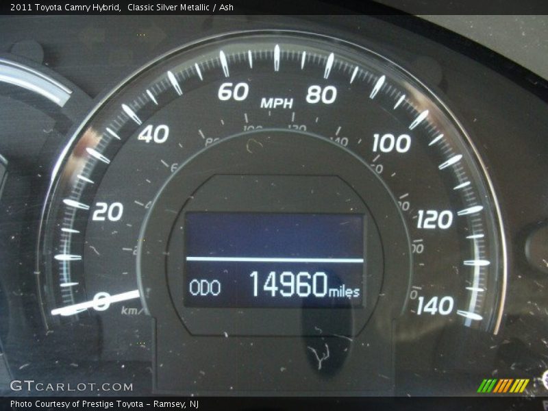 Classic Silver Metallic / Ash 2011 Toyota Camry Hybrid