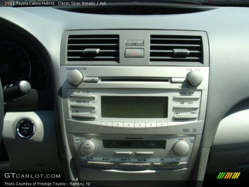 Classic Silver Metallic / Ash 2011 Toyota Camry Hybrid