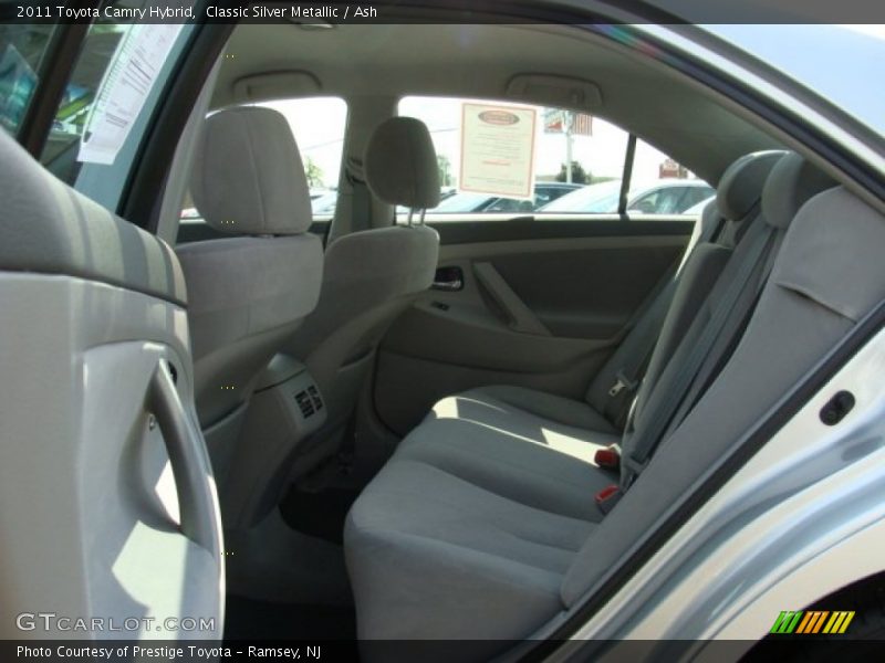 Classic Silver Metallic / Ash 2011 Toyota Camry Hybrid