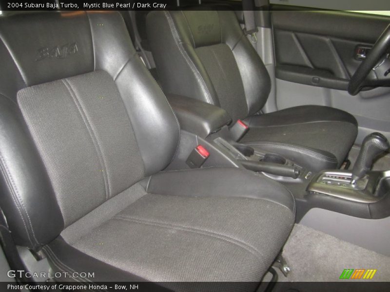 Mystic Blue Pearl / Dark Gray 2004 Subaru Baja Turbo