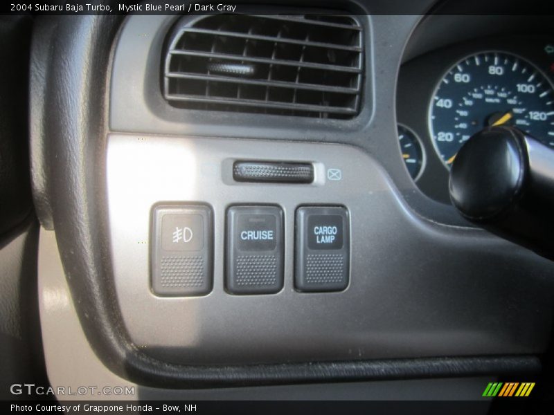 Mystic Blue Pearl / Dark Gray 2004 Subaru Baja Turbo