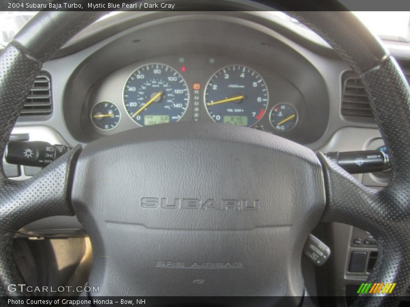 Mystic Blue Pearl / Dark Gray 2004 Subaru Baja Turbo