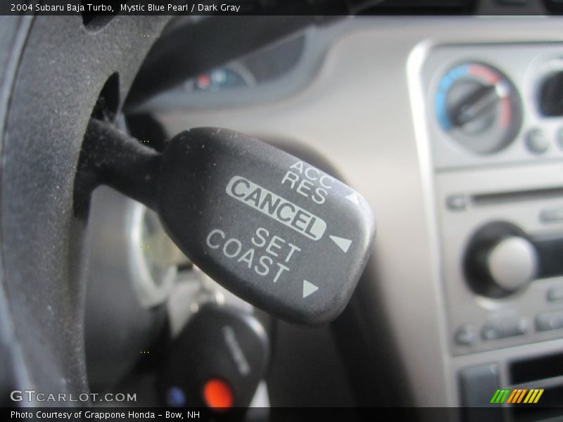 Mystic Blue Pearl / Dark Gray 2004 Subaru Baja Turbo