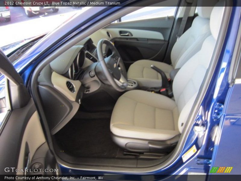  2012 Cruze LT Medium Titanium Interior