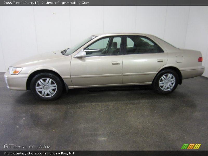 Cashmere Beige Metallic / Gray 2000 Toyota Camry LE