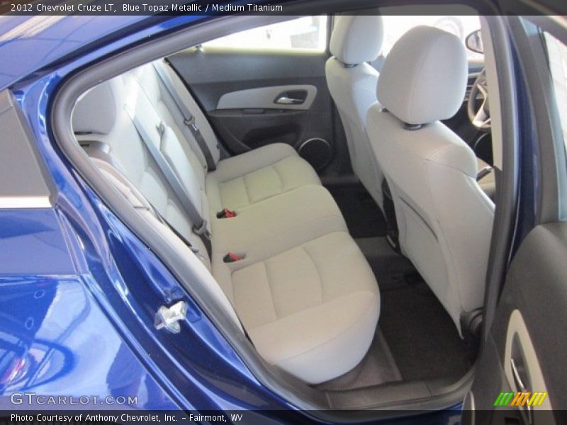 Blue Topaz Metallic / Medium Titanium 2012 Chevrolet Cruze LT