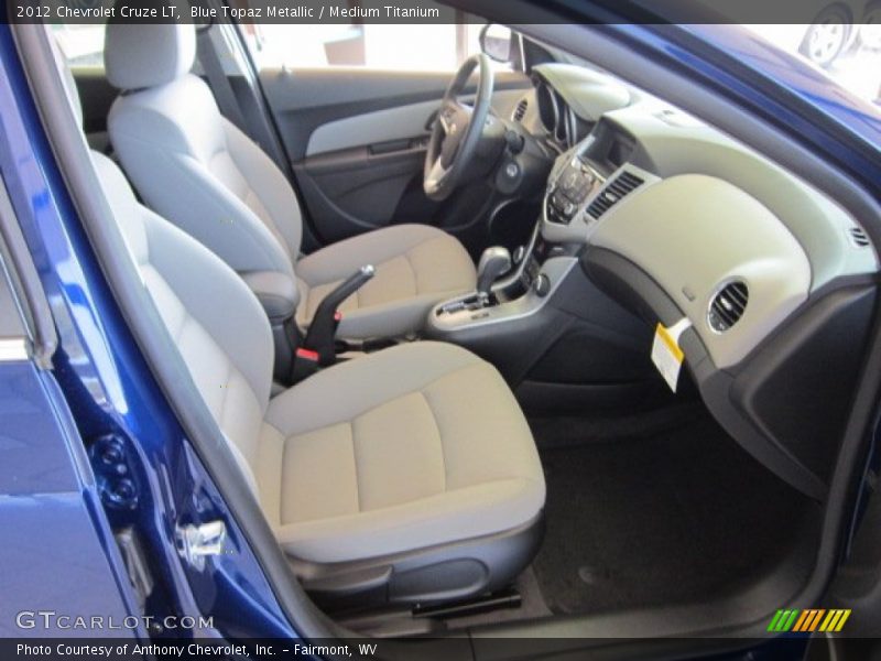  2012 Cruze LT Medium Titanium Interior