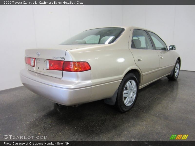 Cashmere Beige Metallic / Gray 2000 Toyota Camry LE