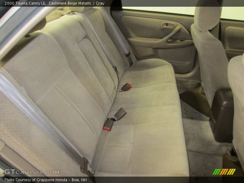 Cashmere Beige Metallic / Gray 2000 Toyota Camry LE