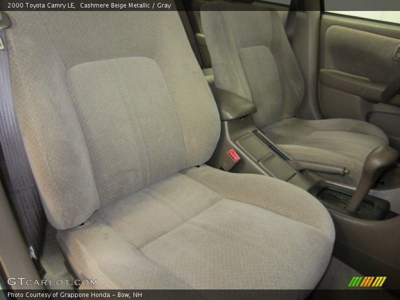 Cashmere Beige Metallic / Gray 2000 Toyota Camry LE