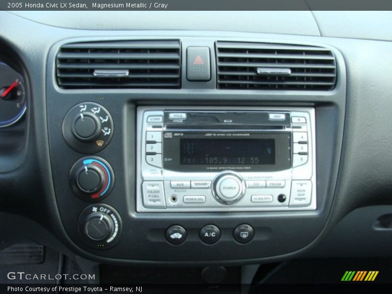 Magnesium Metallic / Gray 2005 Honda Civic LX Sedan