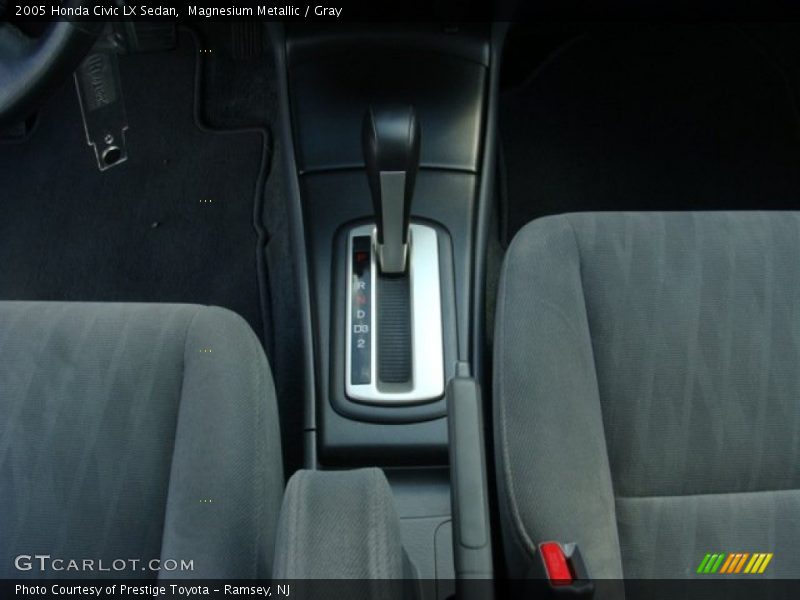 Magnesium Metallic / Gray 2005 Honda Civic LX Sedan