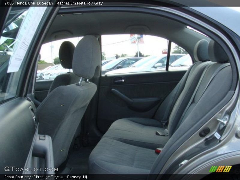 Magnesium Metallic / Gray 2005 Honda Civic LX Sedan