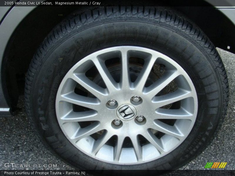 Magnesium Metallic / Gray 2005 Honda Civic LX Sedan