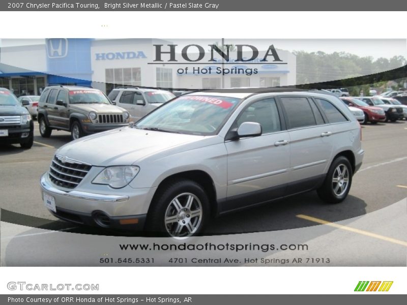 Bright Silver Metallic / Pastel Slate Gray 2007 Chrysler Pacifica Touring