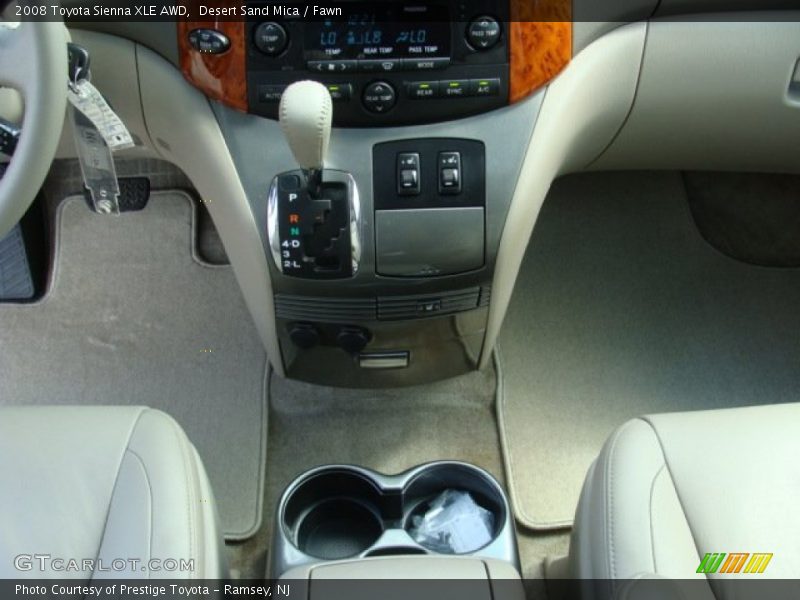 Desert Sand Mica / Fawn 2008 Toyota Sienna XLE AWD