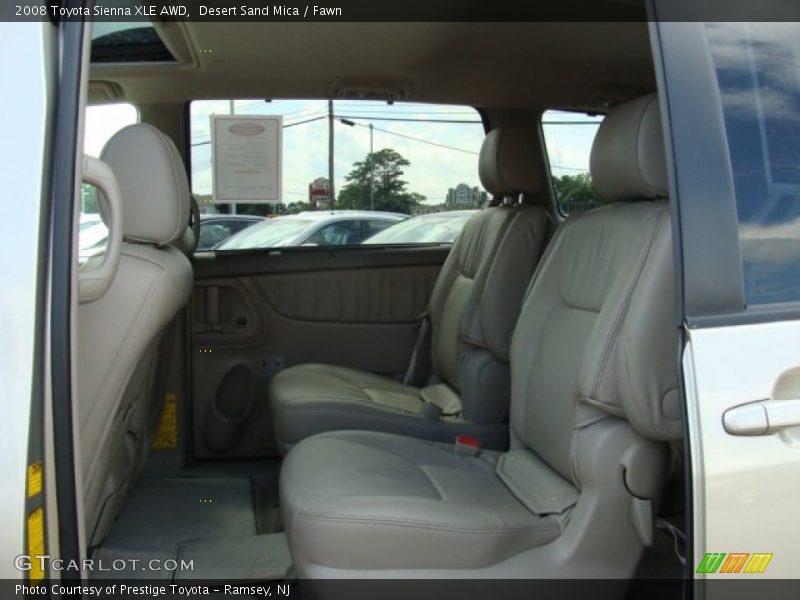 Desert Sand Mica / Fawn 2008 Toyota Sienna XLE AWD