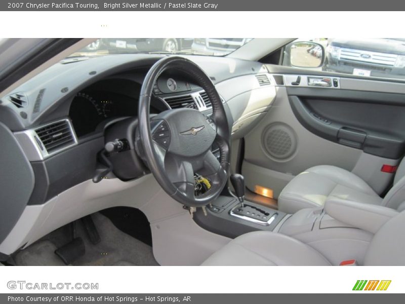 Bright Silver Metallic / Pastel Slate Gray 2007 Chrysler Pacifica Touring