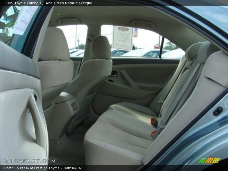 Aloe Green Metallic / Bisque 2009 Toyota Camry LE