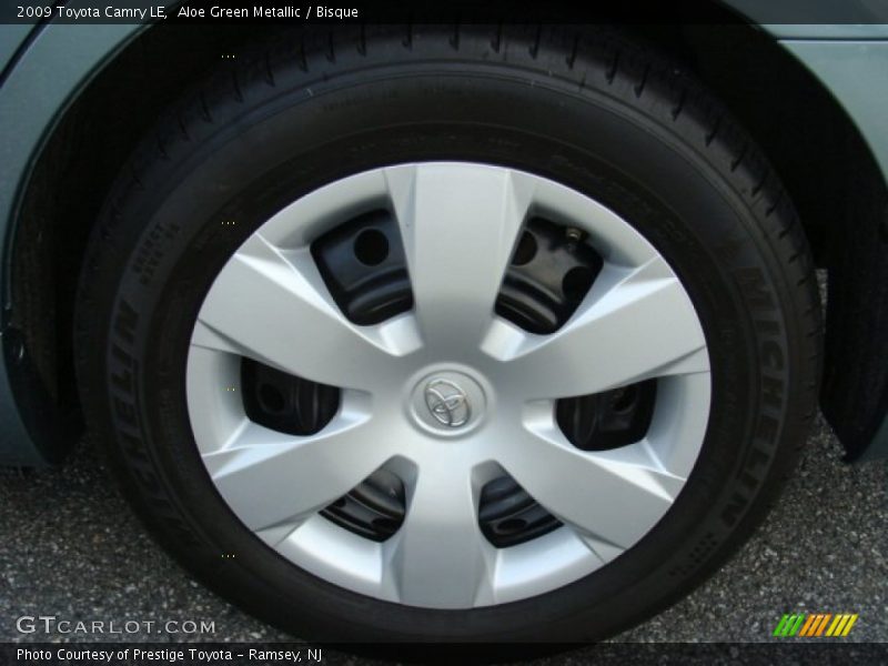 Aloe Green Metallic / Bisque 2009 Toyota Camry LE