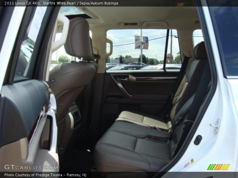 Starfire White Pearl / Sepia/Auburn Bubinga 2011 Lexus GX 460