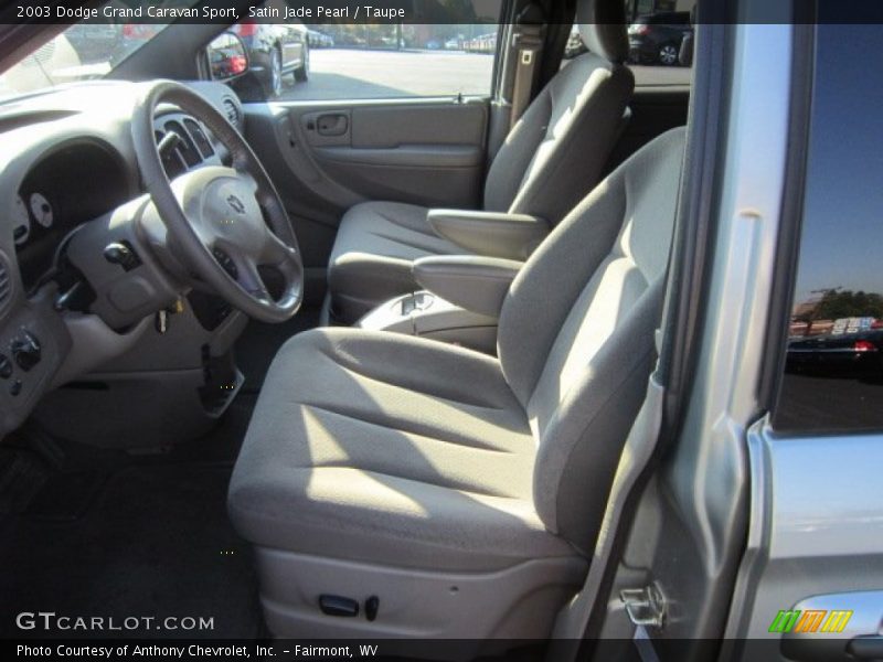  2003 Grand Caravan Sport Taupe Interior
