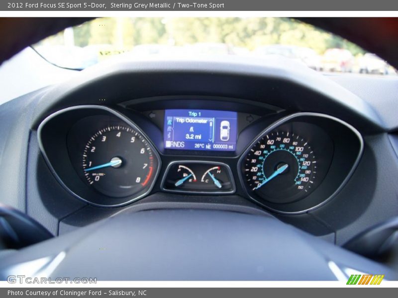 Sterling Grey Metallic / Two-Tone Sport 2012 Ford Focus SE Sport 5-Door
