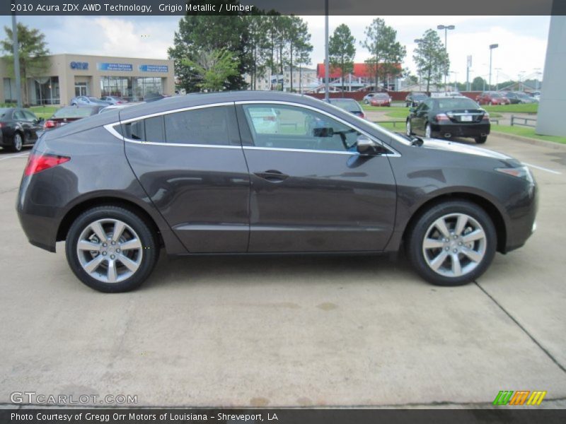  2010 ZDX AWD Technology Grigio Metallic