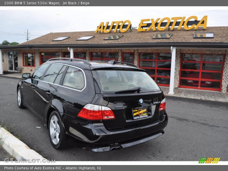 Jet Black / Beige 2006 BMW 5 Series 530xi Wagon