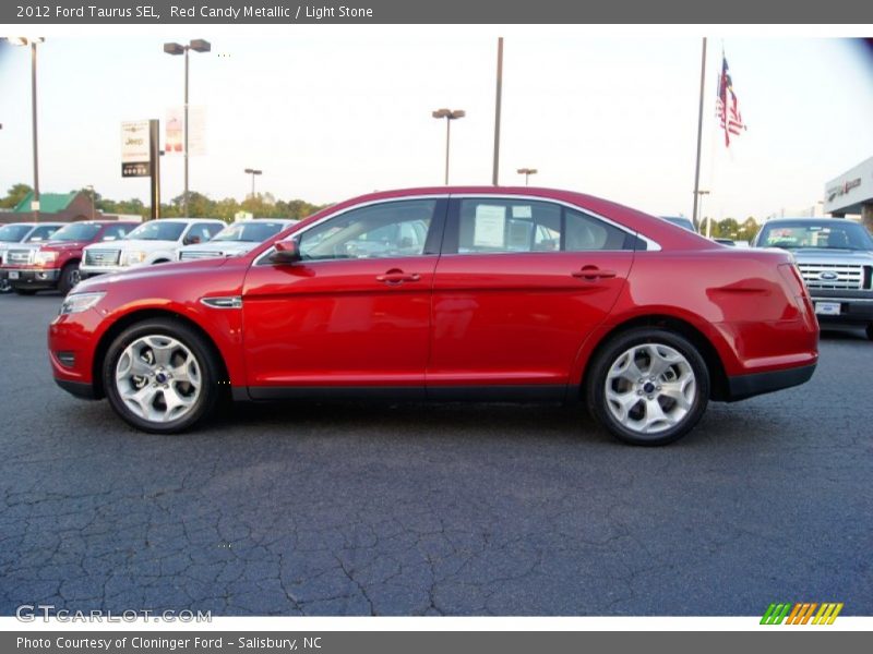  2012 Taurus SEL Red Candy Metallic