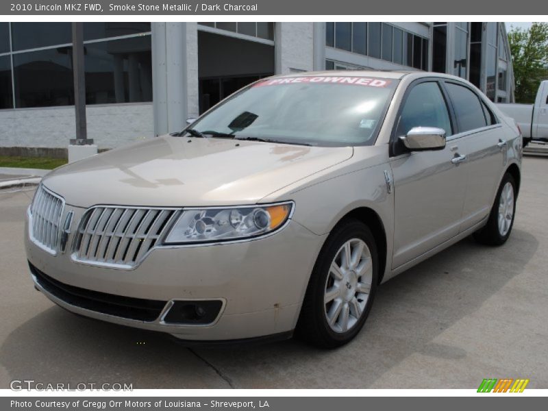 Smoke Stone Metallic / Dark Charcoal 2010 Lincoln MKZ FWD