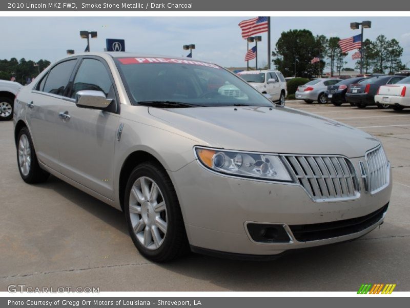 Smoke Stone Metallic / Dark Charcoal 2010 Lincoln MKZ FWD