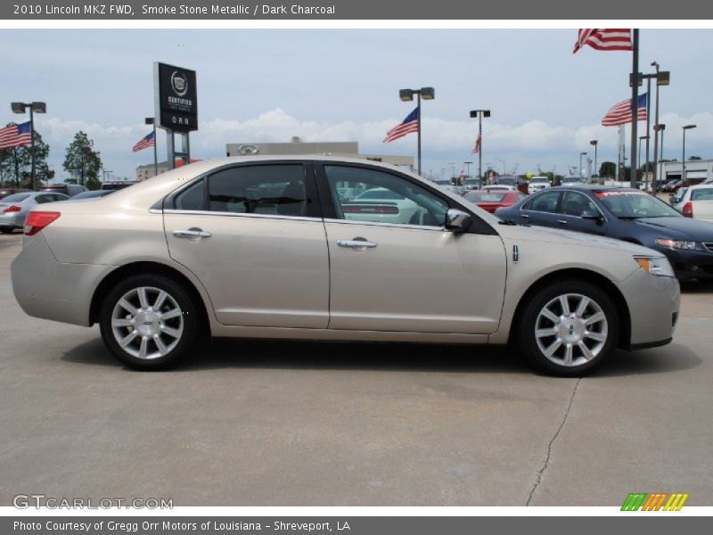 Smoke Stone Metallic / Dark Charcoal 2010 Lincoln MKZ FWD