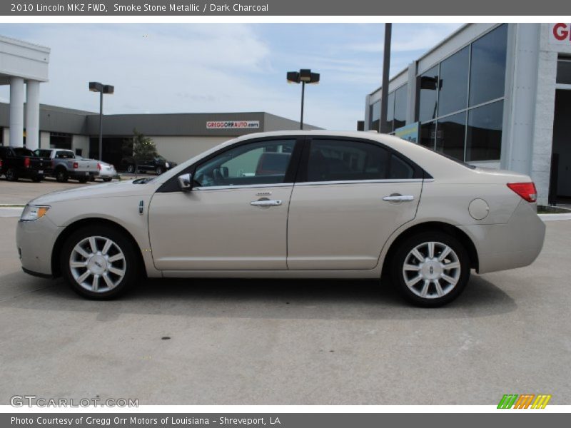 Smoke Stone Metallic / Dark Charcoal 2010 Lincoln MKZ FWD