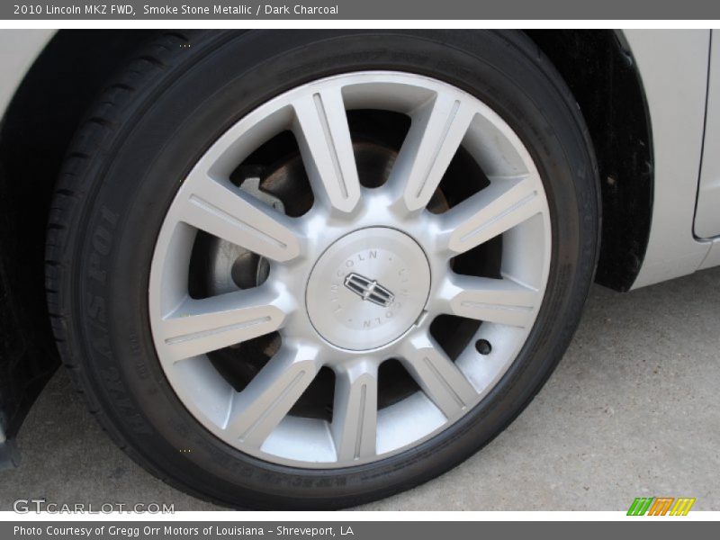 Smoke Stone Metallic / Dark Charcoal 2010 Lincoln MKZ FWD