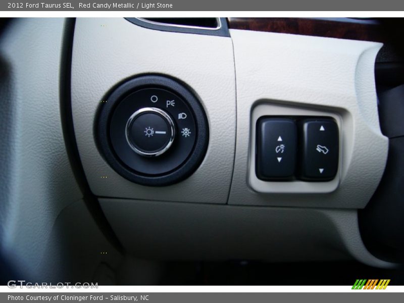 Controls of 2012 Taurus SEL
