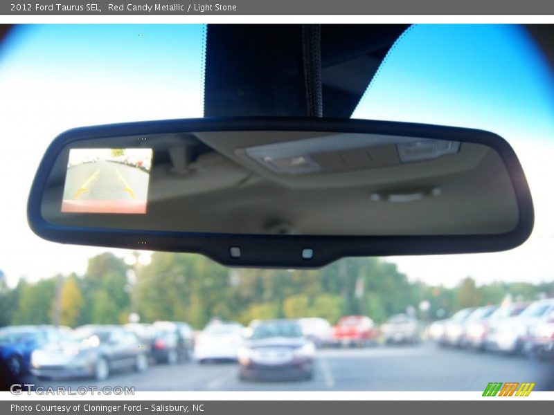 Red Candy Metallic / Light Stone 2012 Ford Taurus SEL