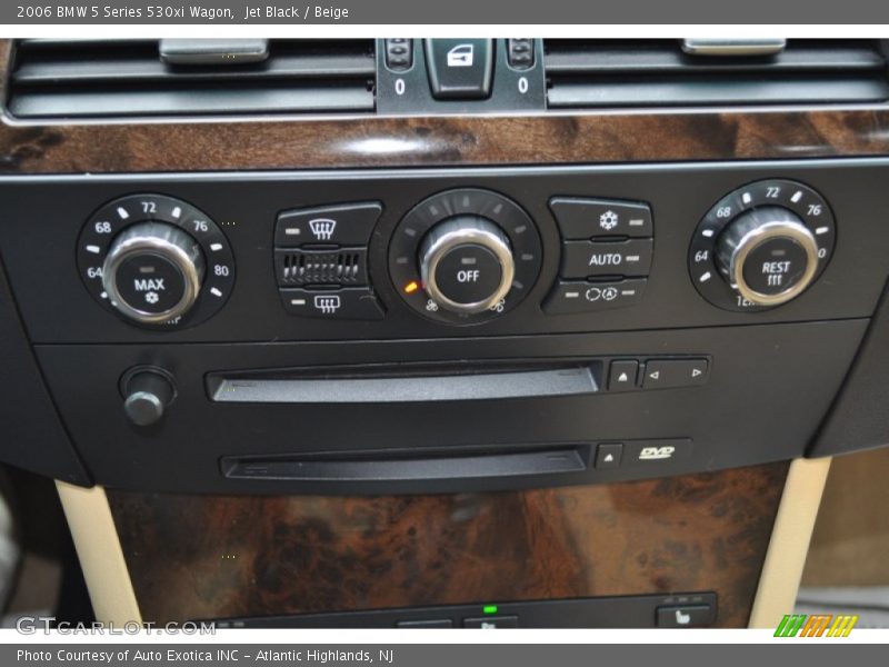 Jet Black / Beige 2006 BMW 5 Series 530xi Wagon