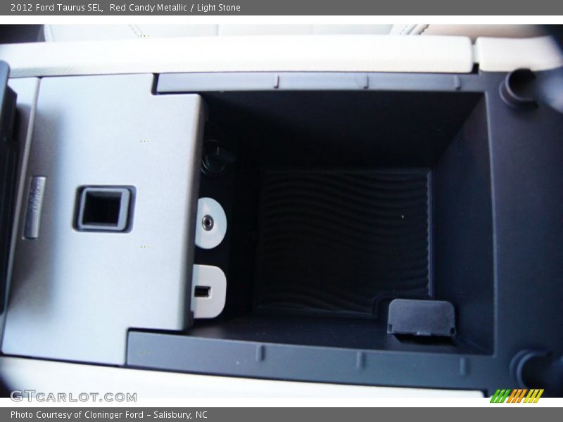 Red Candy Metallic / Light Stone 2012 Ford Taurus SEL