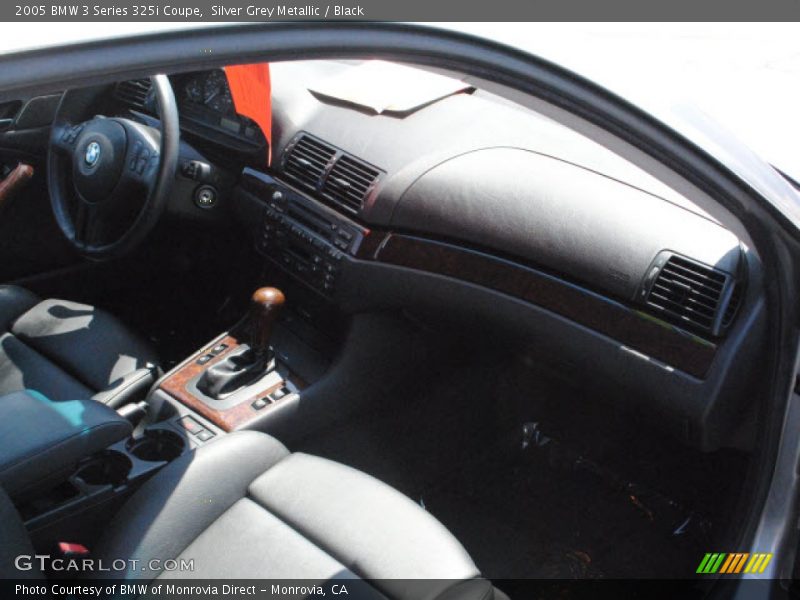 Silver Grey Metallic / Black 2005 BMW 3 Series 325i Coupe