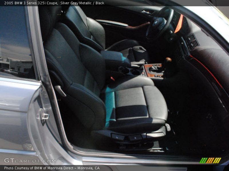 Silver Grey Metallic / Black 2005 BMW 3 Series 325i Coupe