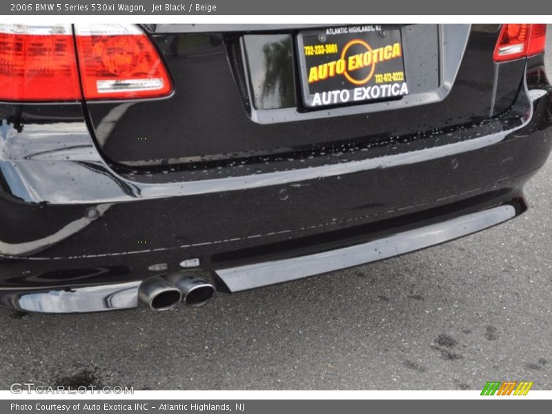 Jet Black / Beige 2006 BMW 5 Series 530xi Wagon
