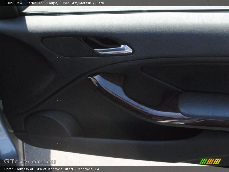 Silver Grey Metallic / Black 2005 BMW 3 Series 325i Coupe