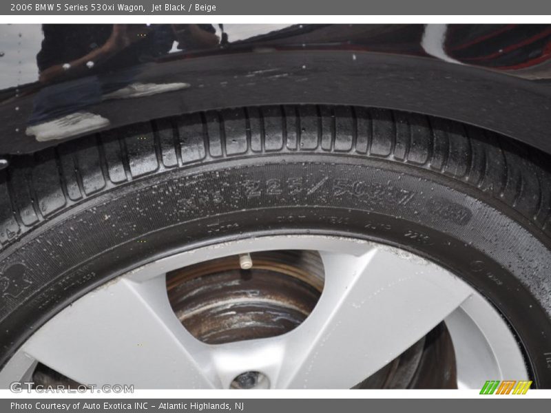 Jet Black / Beige 2006 BMW 5 Series 530xi Wagon