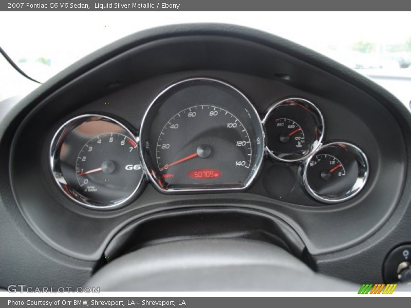  2007 G6 V6 Sedan V6 Sedan Gauges