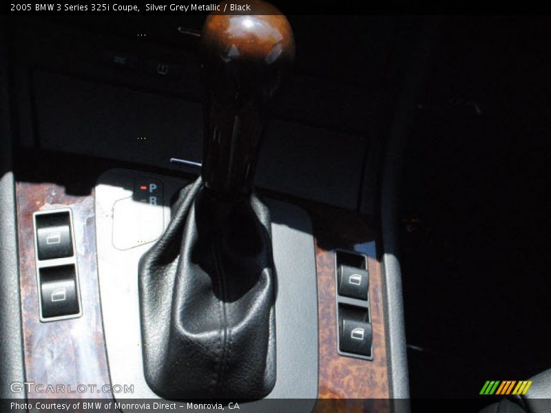 Silver Grey Metallic / Black 2005 BMW 3 Series 325i Coupe